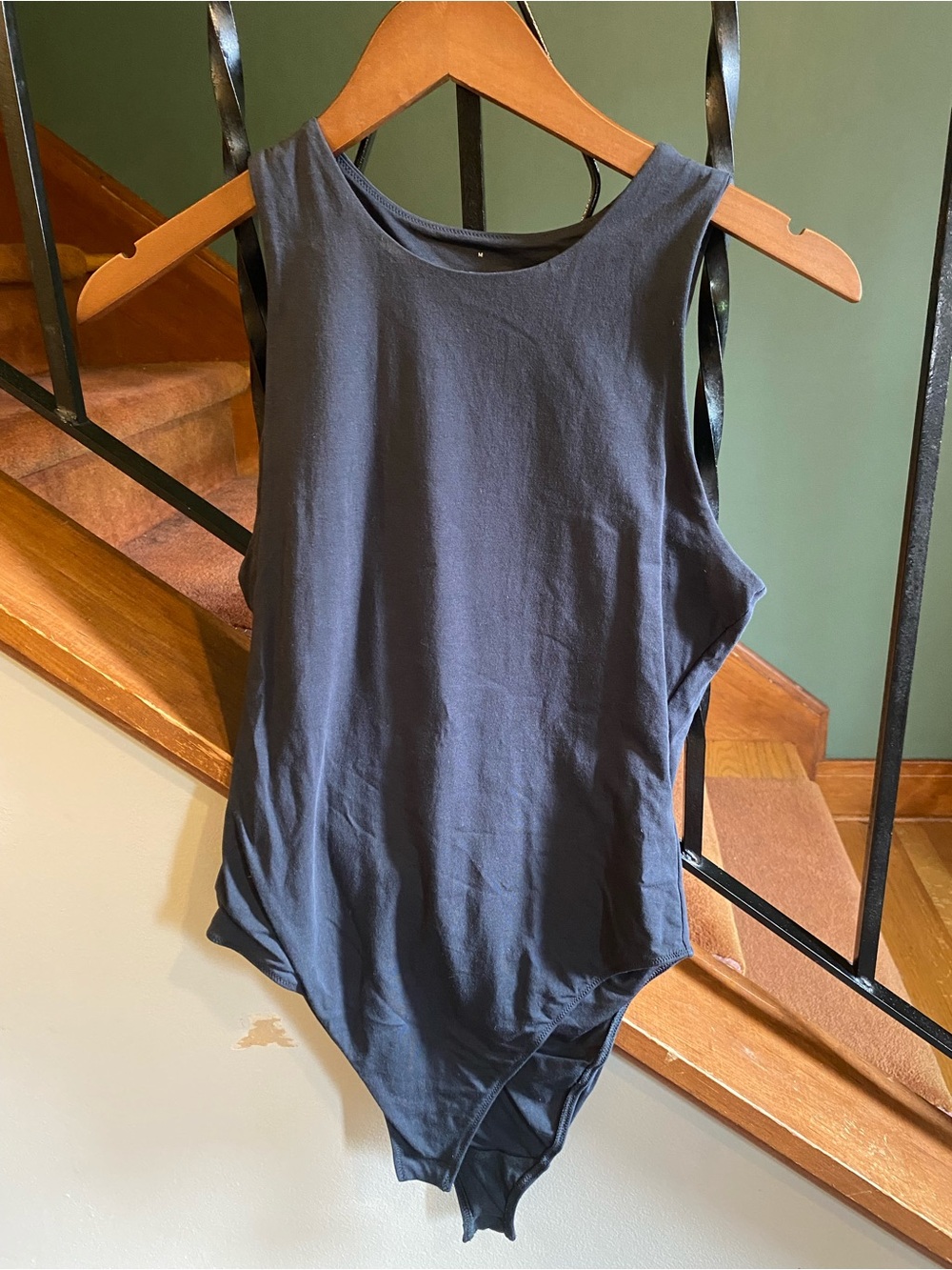 Everlane Black Sleeveless Bodysuit